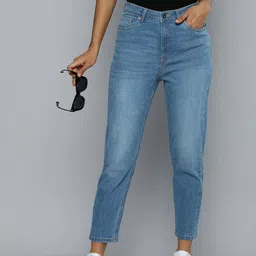 Flying Machine Women Slim Fit High-Rise Light Fade Stretchable Jeans-image-18