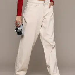 The Roadster Life Co. Women Baggy Stretchable Jeans-image-32