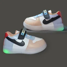 FEETWELL SHOES Kids Colourblocked LED Sneakers-picture-32