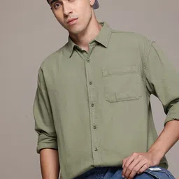 The Roadster Lifestyle Co. Relaxed Fit Casual Shirt-picture-36