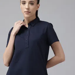 Van Heusen Woman Polo Collar T-shirt-image-2