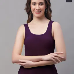 Friskers Pack of 2 Purple & Navy Blue Tank Top-picture-34