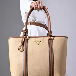 LAVIE Signature Striped Las Vegas Structured Oversized Shoulder Bag-picture-16