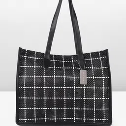 French Connection Textured Structured Shoulder Bag image 5