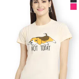 Fabflee Women Multicoloured 3 Printed T-shirt-picture-32