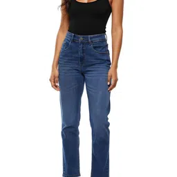 glitchez Women Relaxed Fit Light Fade Stretchable Jeans-image-69