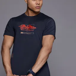 HRX by Hrithik Roshan  Round neck T-shirt image 1