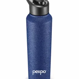 Pexpo Blue Stainless Steel Water Bottle 1 Ltr-image-16