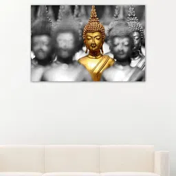 999Store Black & Gold-Toned Buddha Wall Art-image-43