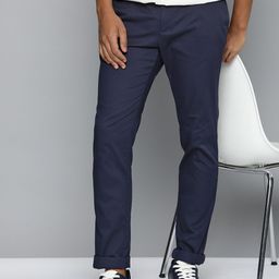 Indian Terrain Men Urban Comfort Fit Casual Trousers-picture-30