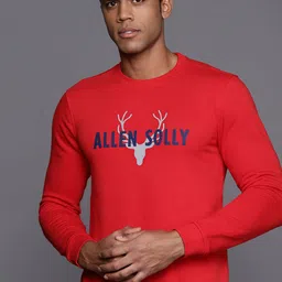 Allen Solly Brand Logo Printed Pullover Sweatshirt-picture-27