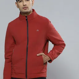 Fort Collins Men Maroon Solid Tailored Jacket-picture-20