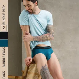 DaMENSCH Men Pack of 2 Premium Cotton Briefs-picture-24