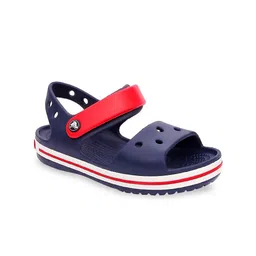 Crocs Crocband  Kids Blue  Red Comfort Sandals-picture-17