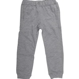 Wear Your Mind Kids Grey Melange Slim Fit Joggers-picture-41