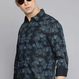Flying Machine Slim Fit Floral Printed Casual Shirt-picture-10