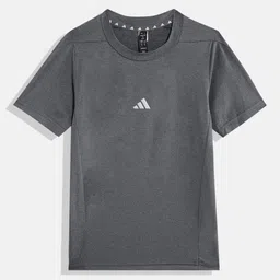 ADIDAS Boys Brand Logo Printed Training T-shirt-picture-41