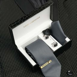 MUTAQINOTI Men Formal Silk Accessory Gift Set-picture-11