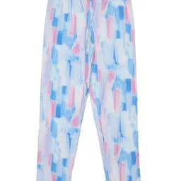 Doodle Girls Printed Cotton Ankle-Length Leggings-image-87