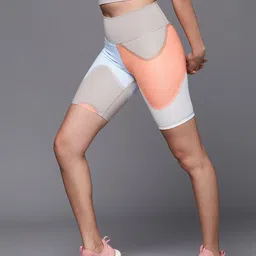 ADIDAS Women Printed High-Rise Aeroready Cycling Shorts-image-79
