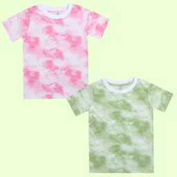 NUSYL Boys Pack Of 2 Tie and Dye Cotton T-shirt-picture-37
