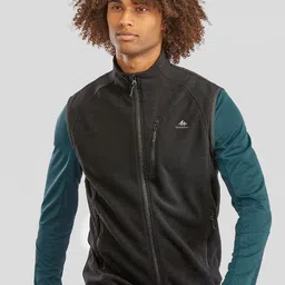 Quechua By Decathlon Men Black Solid Insulator Mountain Hiking and Trekking Jacket-picture-42
