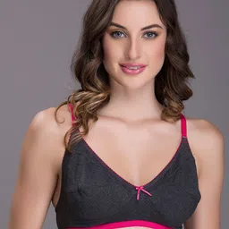 Clovia Cotton Rich Non-Padded Non-Wired Bra-picture-35