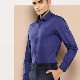 INVICTUS Men Opaque Printed Formal Shirt-image-6