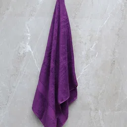 BOMBAY DYEING Magenta Pure Cotton 550 GSM Bath Towel-image-65