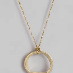 Calvin Klein Brass-Plated Quirky Pendant with Chain-picture-26