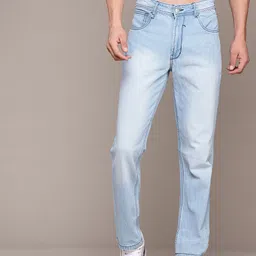 Roadster The Life Co. Men Non-Stretchable Pure Cotton Jeans-picture-16