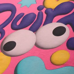 Kook N Keech Printed Drop-Shoulder Sleeves Pure Cotton Boxy T-shirt image 4