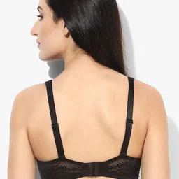 triumph Black Solid Bra image 2