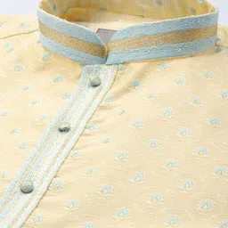 Anouk Men Ethnic Motifs Jacquard Kurta image 2