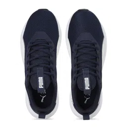 Puma Unisex Navy Blue Textile Running Shoes image 4