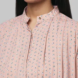 Park Avenue Woman Women Brown Printed Top image 5