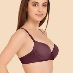 Tweens Maroon Bra Medium Coverage Heavily Padded image 4