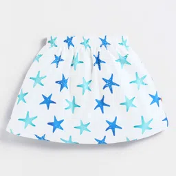 Here&Now X Game Begins Girls Printed Flared Skirt image 3