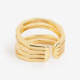 DressBerry Women Gold-Plated Finger Ring image 2