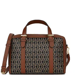 Accessorize Women Colorblock Dorota Monogram Satchel Bag image 5