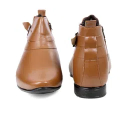 Bxxy Men Hidden Elevator Buckle Detailed Formal Boots image 2