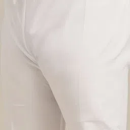 SOJANYA PLUS Men Burgundy Printed Kurta with Churidar image 5