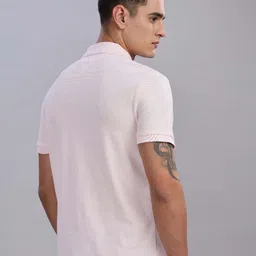 Tommy Hilfiger Men Solid Polo Collar T-shirt image 3