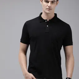 Arrow Polo Collar Pure Cotton T-shirt image 3