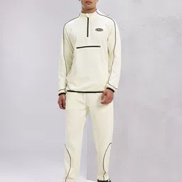 HRX by Hrithik Roshan Men Contrast Trim Lifestyle Tracksuit image 4