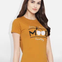 Fabflee Pack of 2 Typography Printed T-shirt image 4