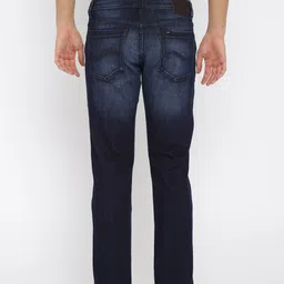 Lee Men Blue Regular Fit Mid-Rise Clean Look Stretchable Jeans image 3