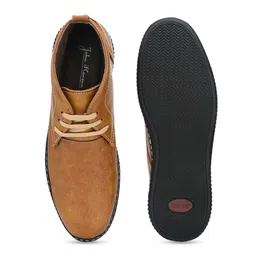 John Karsun Men Tan Brown Solid Regular Boots image 3