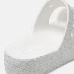 Crocs Women Glitter Open Toe Platform Flats image 4