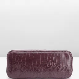 ANNE KLEIN Croc Textured Structured Handheld Bag image 4